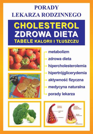 Cholesterol. Zdrowa dieta. Tabele kalorii i tłuszczu