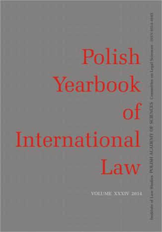 2014 Polish Yearbook of International Law vol. XXXIV - M. Słok-Wódkowska: National Treatment Rules in EU Regional Trade Agreements