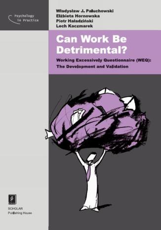 Can Work Be Detrimental? Working Excessively Questionnaire (WEQ): The Development and Validation