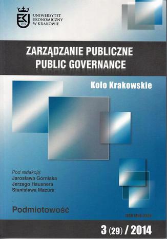 Zarządzanie Publiczne nr 3(29)/2014, Koło Krakowskie - Adriana Warmbier: O tzw. końcu podmiotu - współczesne rewizjonistyczne konteksty filozoficzne