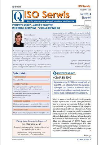 ISO serwis on-line nr.8/2014r