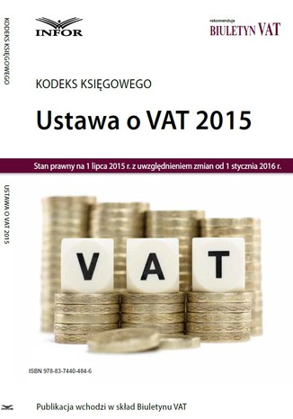 Kodeks księgowego \"Ustawa o VAT\" 