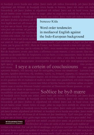 Word order tendencies in mediaeval English against the Indo-European background