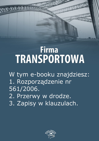Firma transportowa, wydanie maj 2014 r