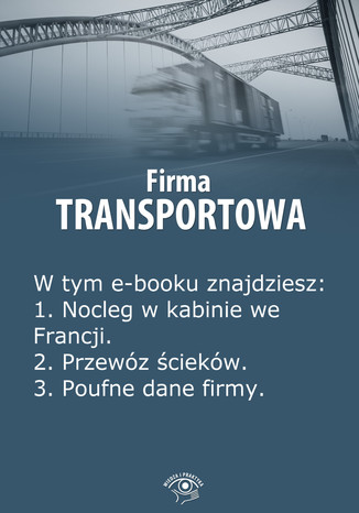 Firma transportowa, wydanie czerwiec 2014 r