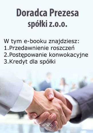 Doradca Prezesa spółki z o.o., wydanie wrzesień-październik 2014 r
