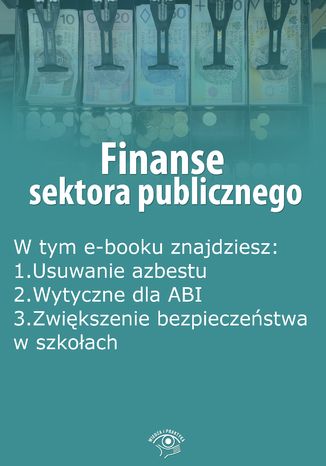 Finanse sektora publicznego, wydanie sierpień 2015 r