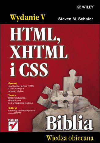 HTML, XHTML i CSS. Biblia. Wydanie V